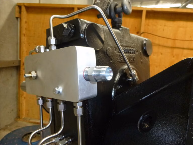 New lube system