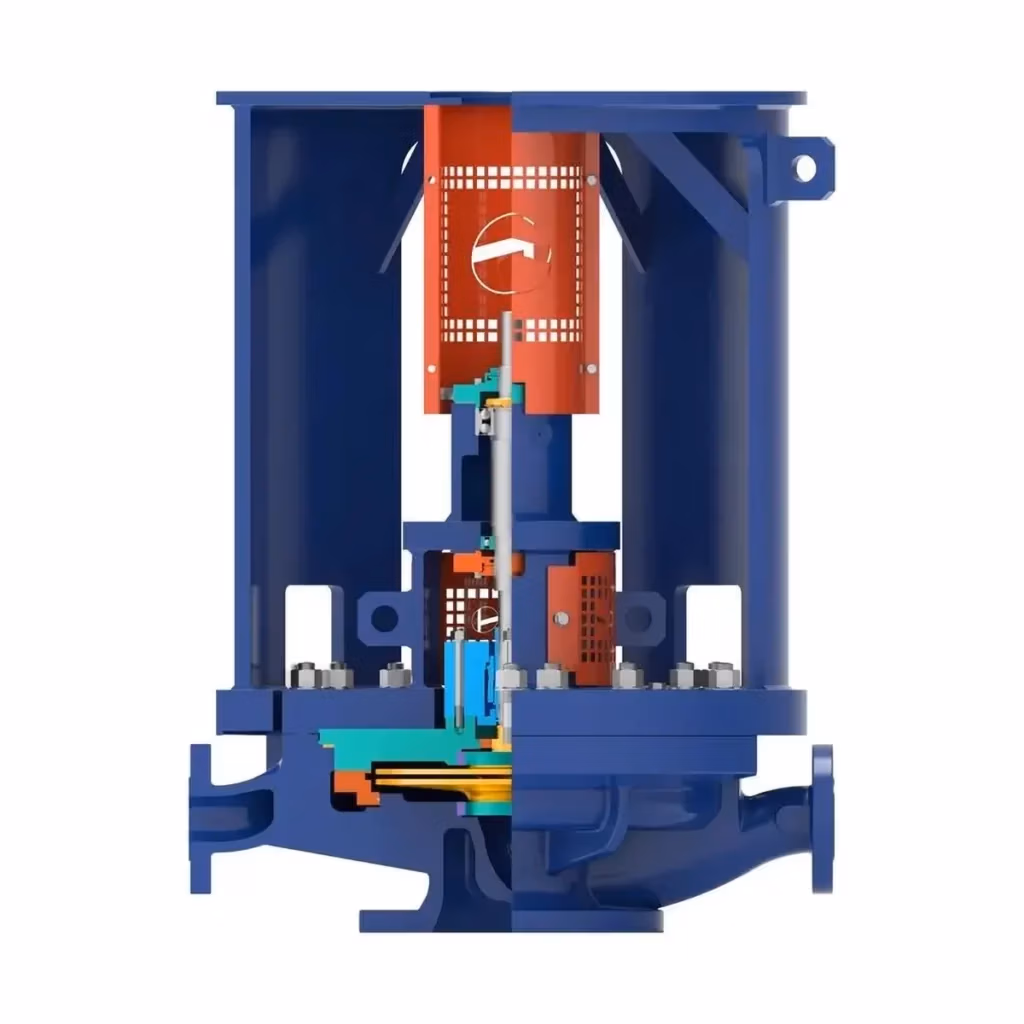 Begemann® BSD OH3 Type API 610 product - cutout view