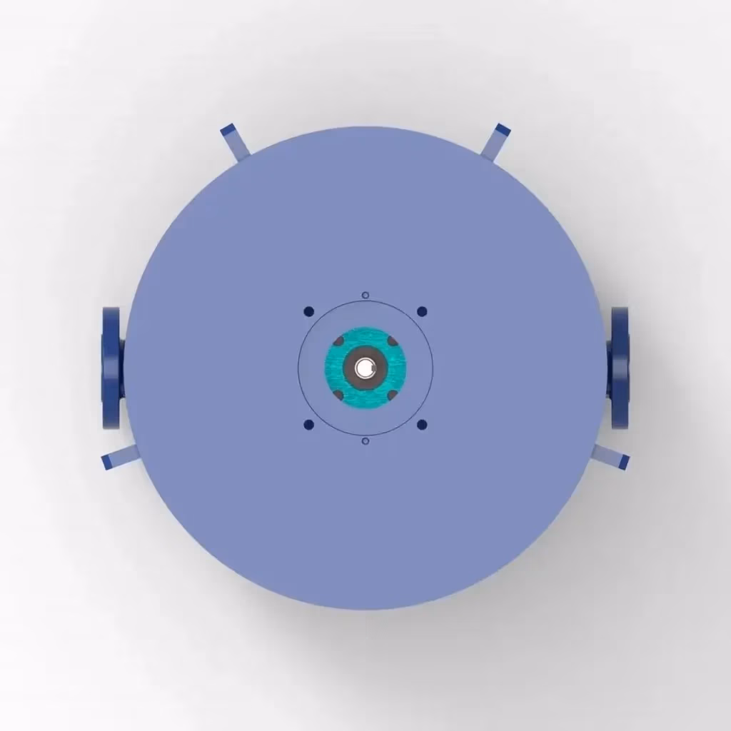 Begemann® BSD OH3 Type API 610 product - top view