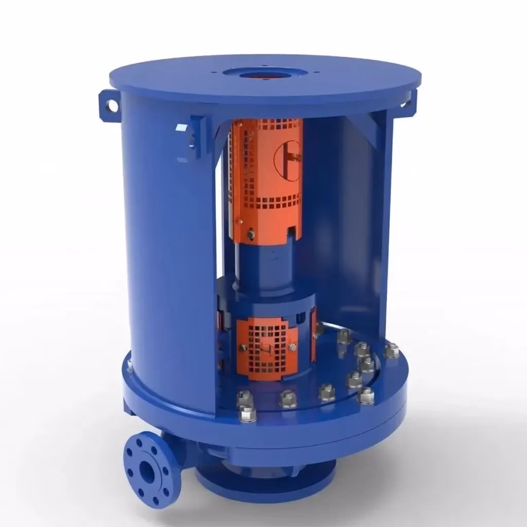 Begemann® BSD OH3 Type API 610 product - angle view 2