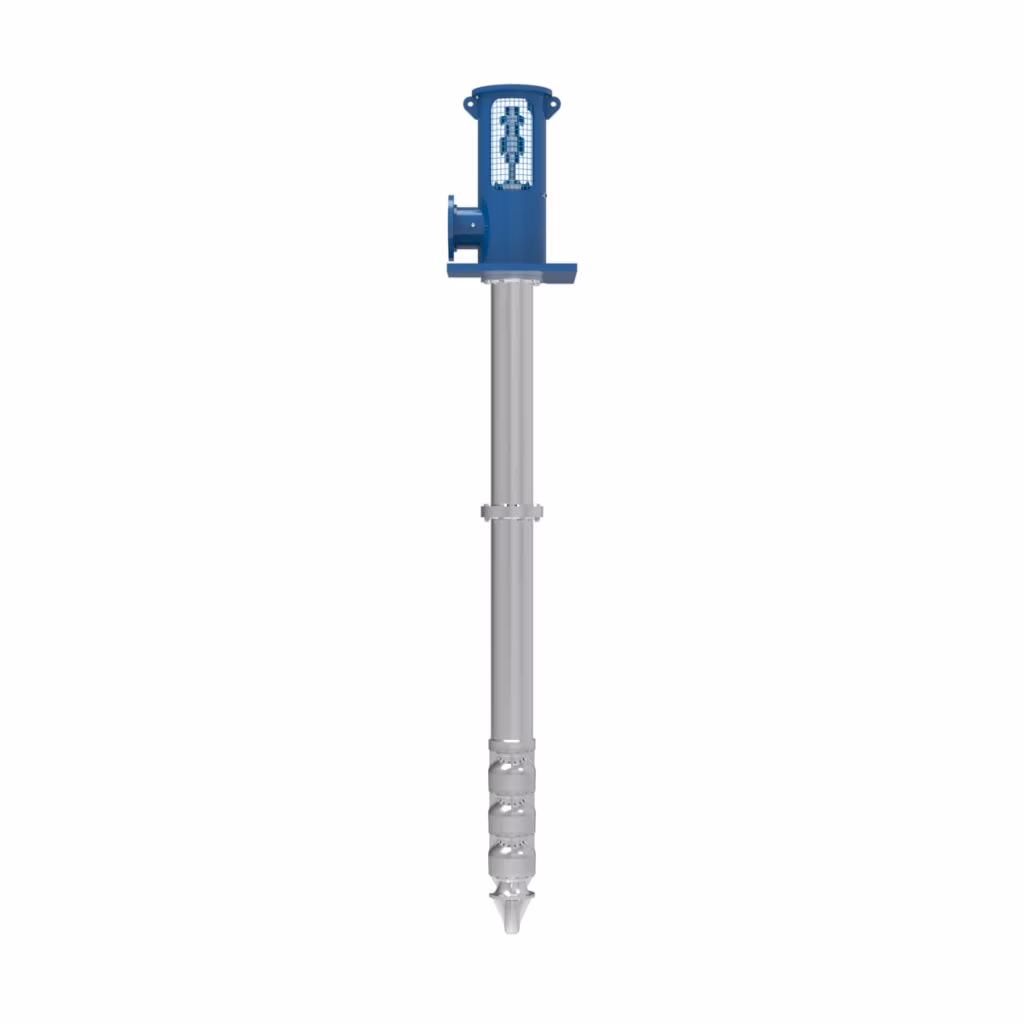Floway® VTSP Vertical Turbine Solids Pump product - side view