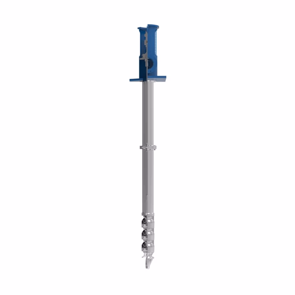 Floway® VTSP Vertical Turbine Solids Pump product - side view