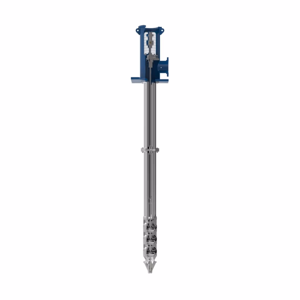 Floway® VTSP Vertical Turbine Solids Pump product - side view