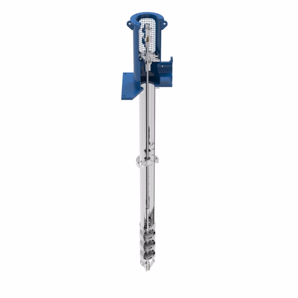 Floway® VTSP Vertical Turbine Solids Pump product - angle view