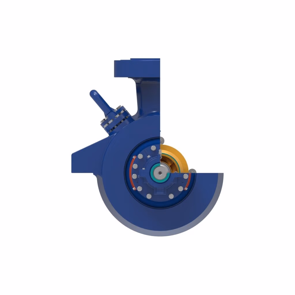 Gabbioneta Pumps® Termomeccanica Pompe AHPB AHPB-D BB5 type API 610 Centrifugal Pump product - end cut-away view