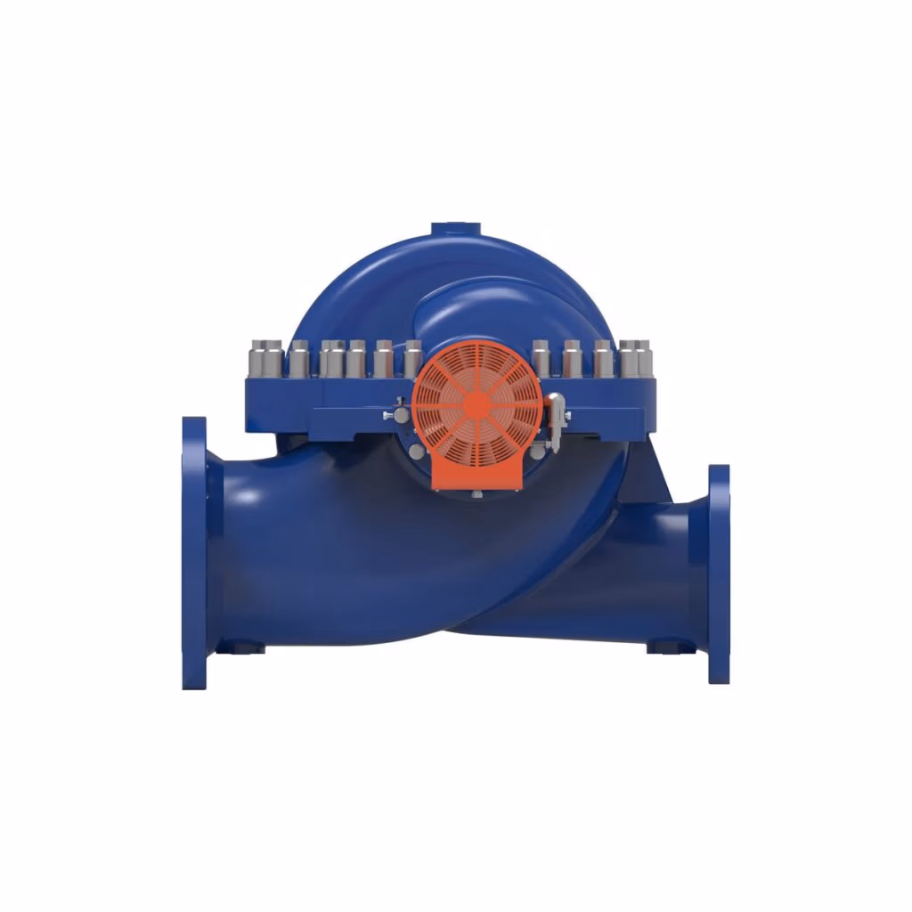 Gabbioneta Pumps® Termomeccanica Pompe AXD BB1 type API 610 Centrifugal Pump product - end view