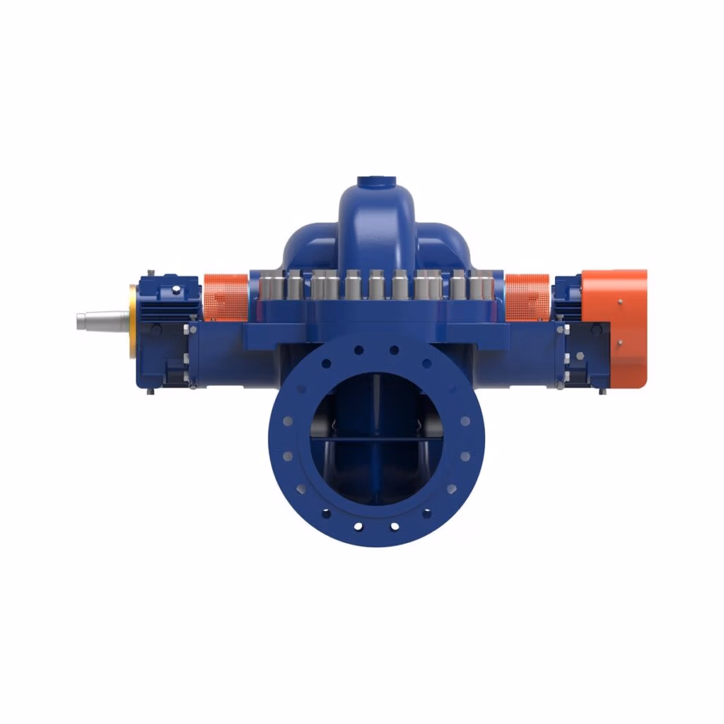 Gabbioneta Pumps® Termomeccanica Pompe AXD BB1 type API 610 Centrifugal Pump product - end view