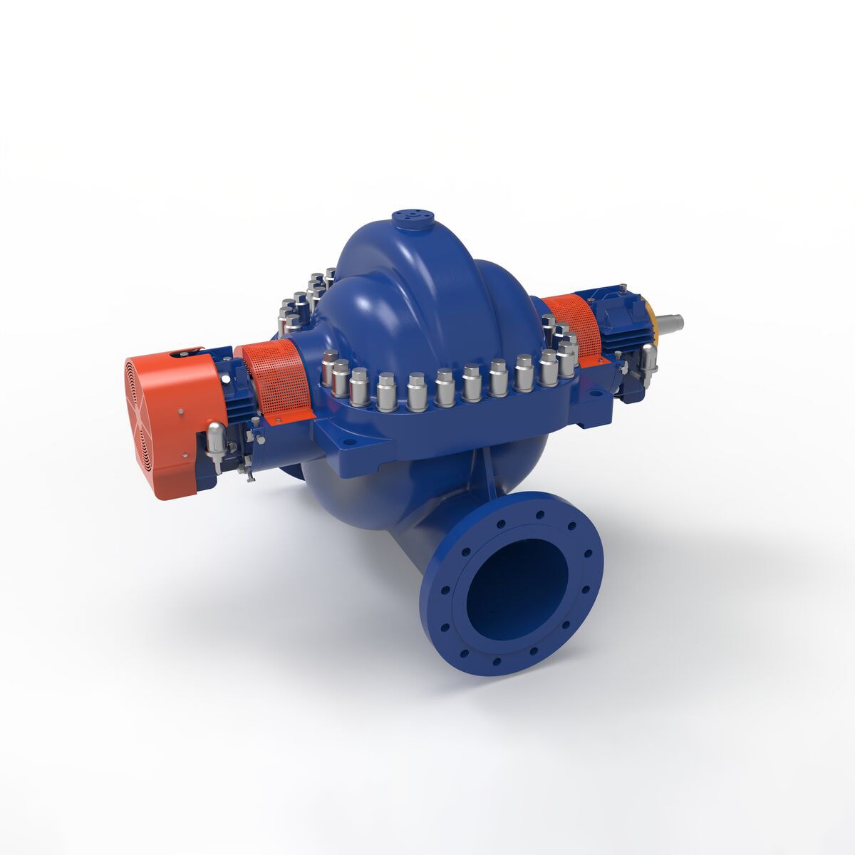 Gabbioneta Pumps® Termomeccanica Pompe AXD BB1 type API 610 Centrifugal Pump product - angled view
