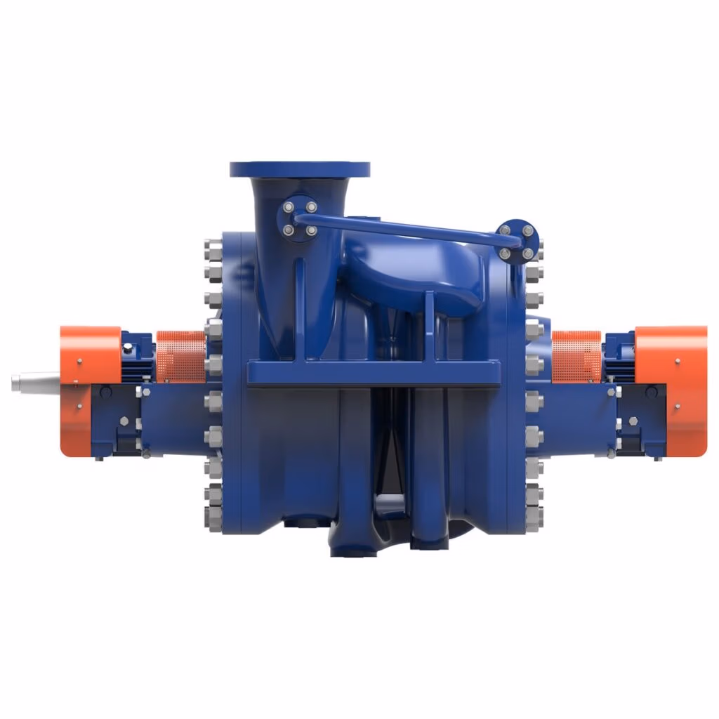 Gabbioneta Pumps® Termomeccanica Pompe DH & DDH BB2 Type API 610 Centrifugal Pump product - side view