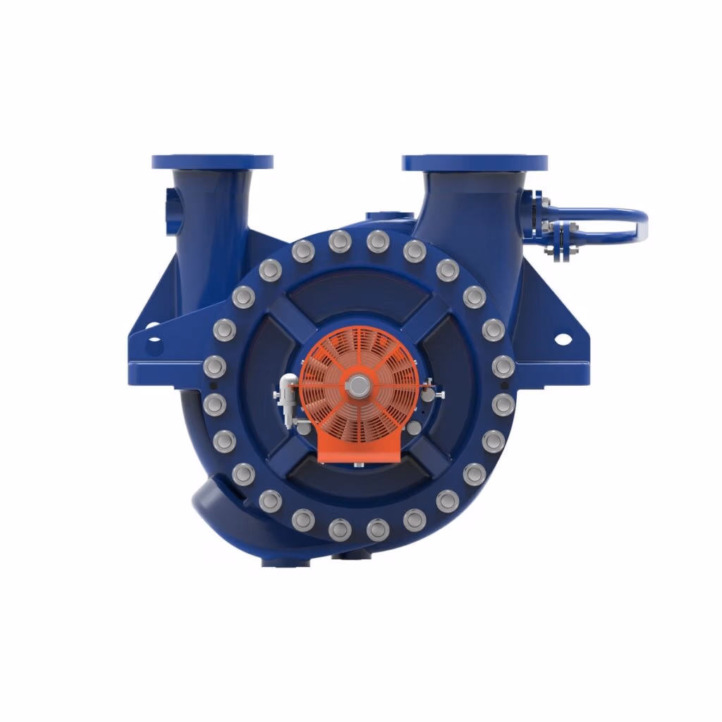 Gabbioneta Pumps® Termomeccanica Pompe DH & DDH BB2 Type API 610 Centrifugal Pump product - end view