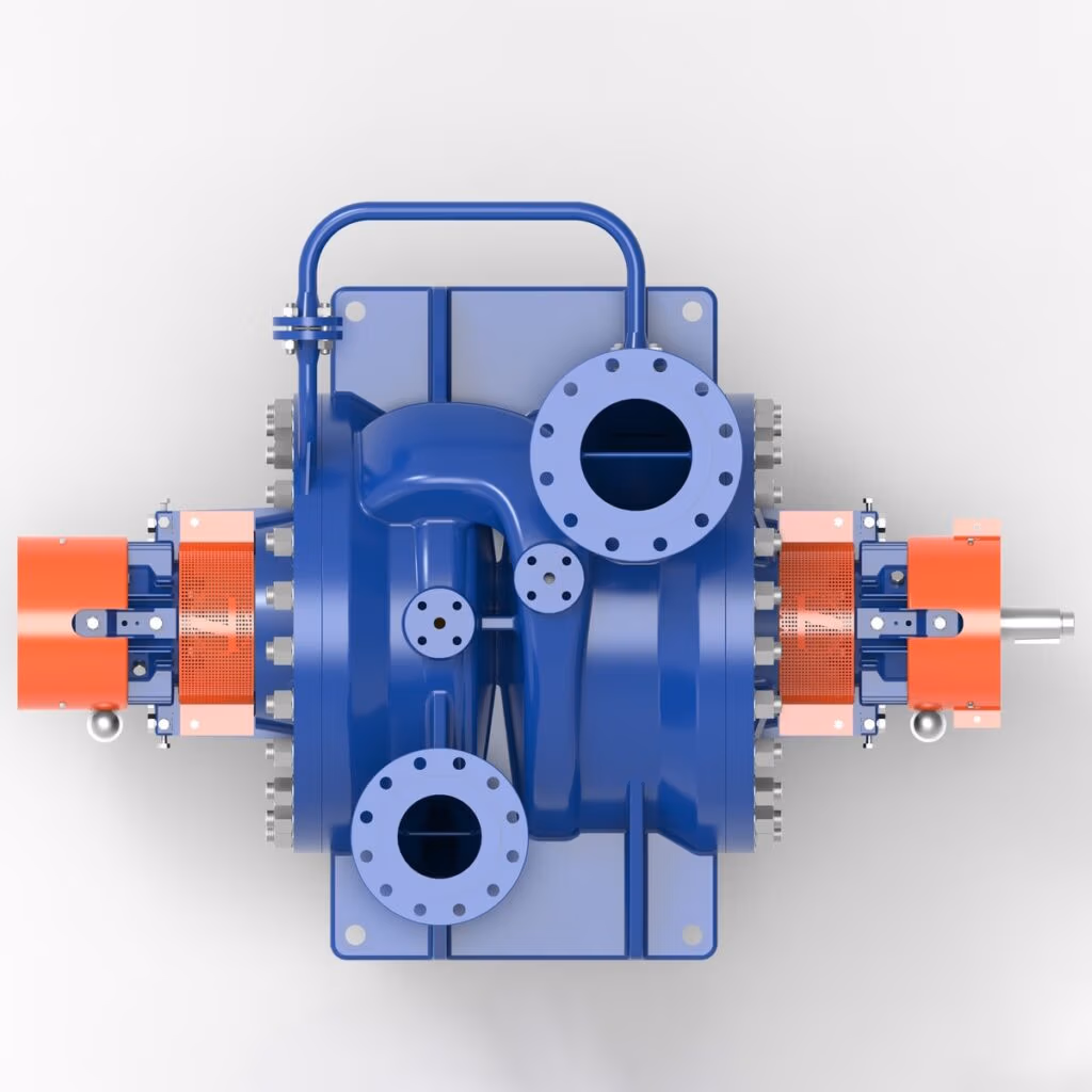 Gabbioneta Pumps® Termomeccanica Pompe DH & DDH BB2 Type API 610 Centrifugal Pump product - top view