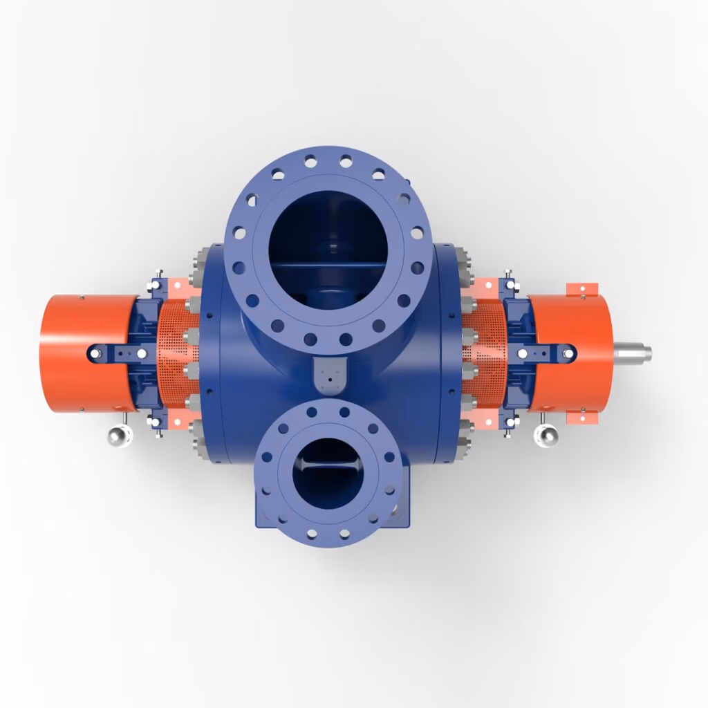 Gabbioneta Pumps® Termomeccanica Pompe DSA BB2 Type API 610 Centrifugal Pump product - top view