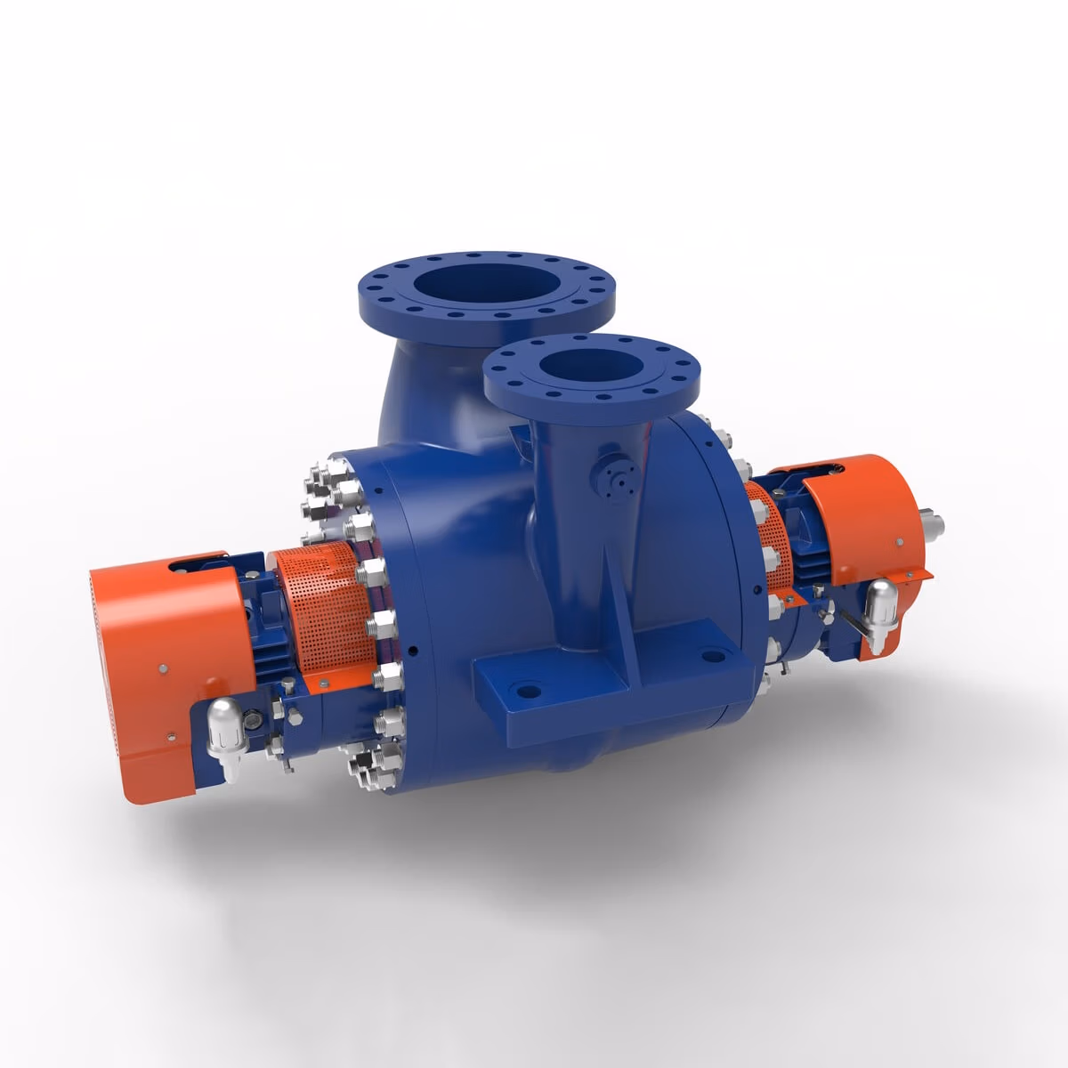 Gabbioneta Pumps® Termomeccanica Pompe DSA BB2 Type API 610 Centrifugal Pump product - angled view