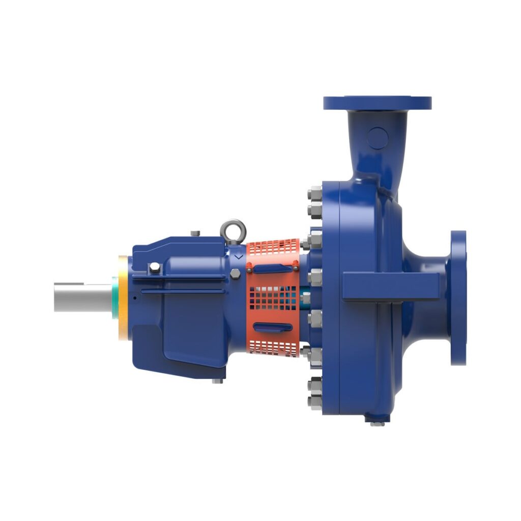 Gabbioneta Pumps® Termomeccanica Pompe R OH2 type API 610 Centrifugal Pump product - side view