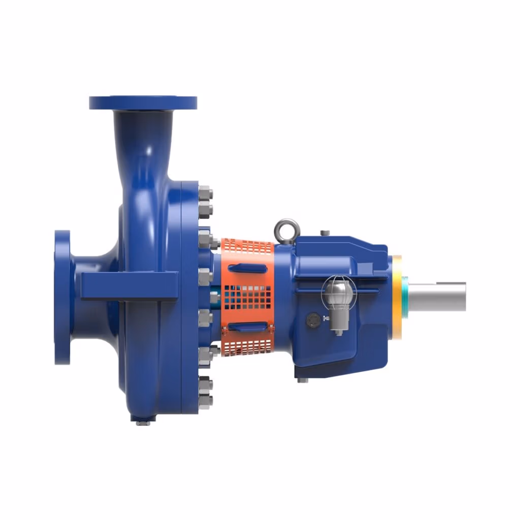 Gabbioneta Pumps® Termomeccanica Pompe R OH2 type API 610 Centrifugal Pump product - side view