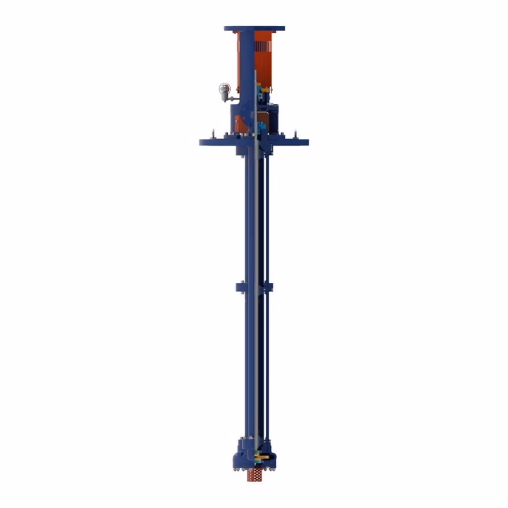 Gabbioneta Pumps® Termomeccanica Pompe VI VS4 Type API 610 Centrifugal Pump product - side cut-away view