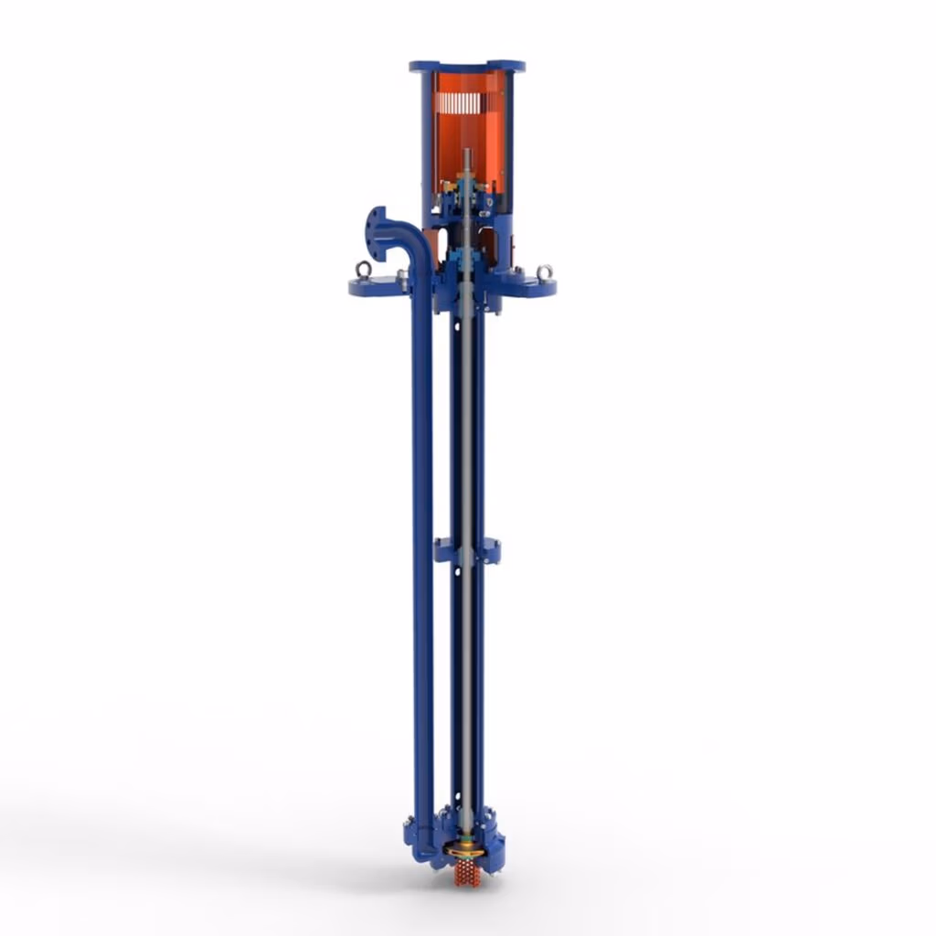 Gabbioneta Pumps® Termomeccanica Pompe VI VS4 Type API 610 Centrifugal Pump product - side cut-away view