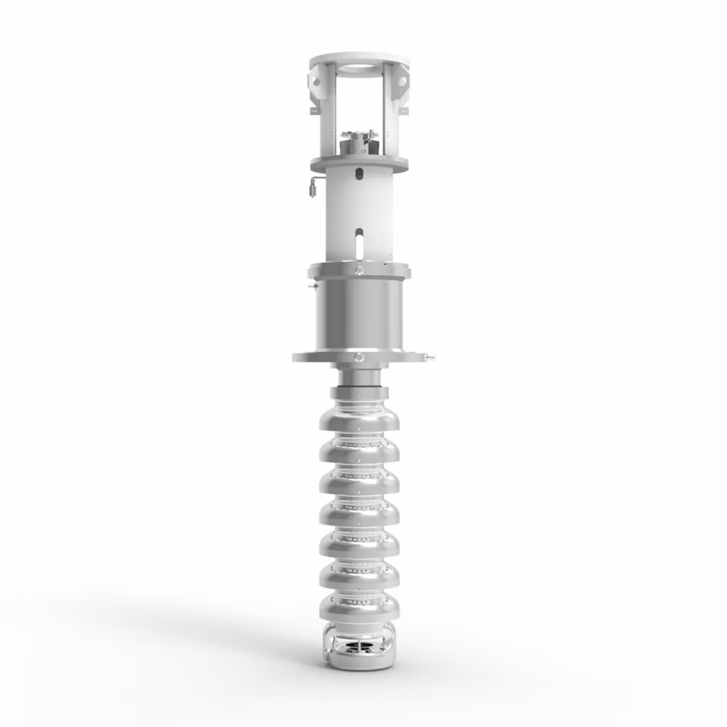 Gabbioneta Pumps® VBN & VBN-DS VS1 & VS6 type API 610 Centrifugal Pump product - side view